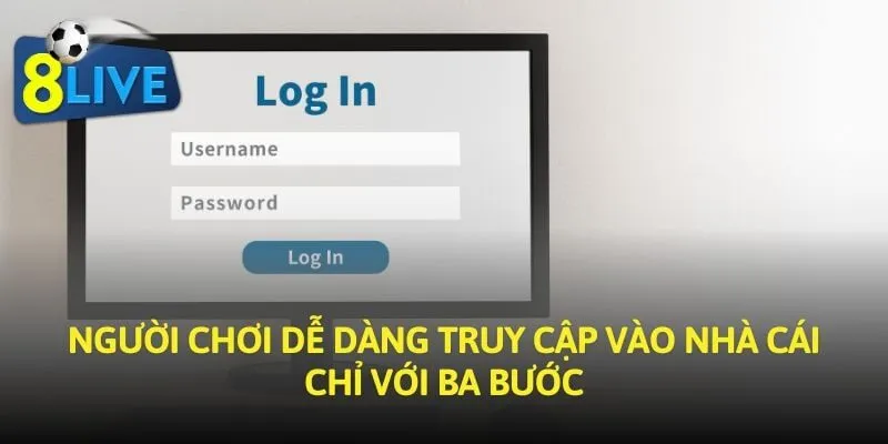 Đăng nhập bằng ứng dụng cũng tiện lợi không kém 