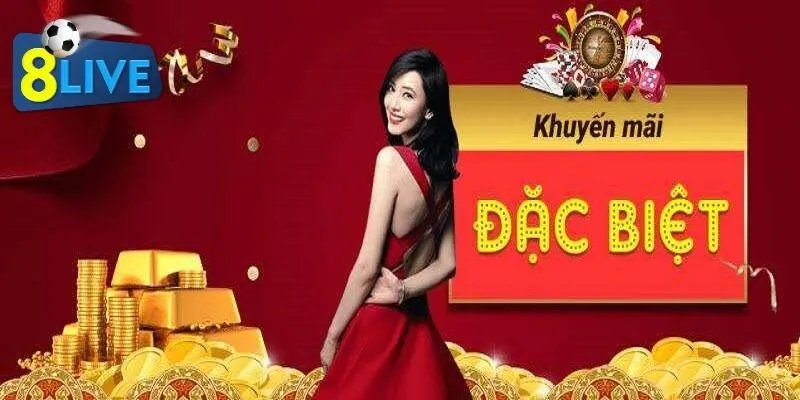Các khuyến mãi 8live cực hấp dẫn